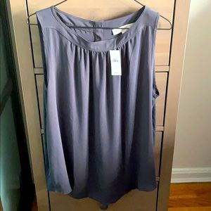 NWT LOFT Sleeveless Blouse